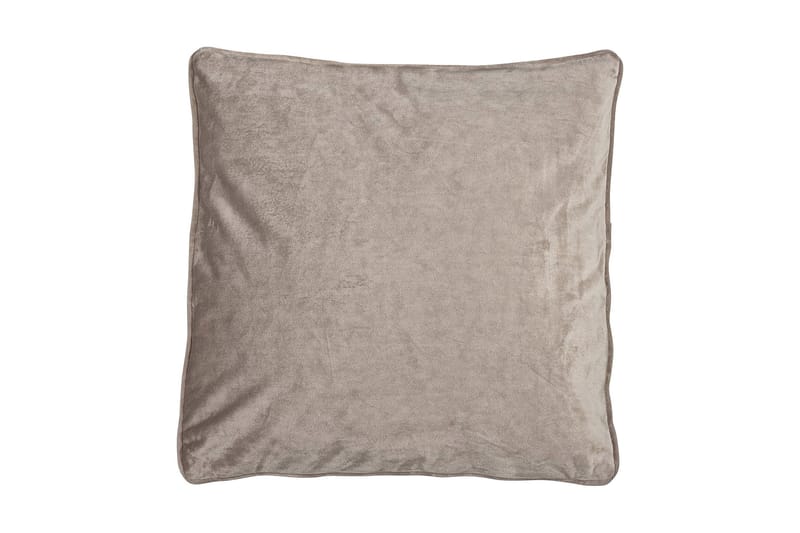 Sameta Kuddfodral 45x45 cm Sammet - Grå/Beige - Textilier & mattor - Kuddar & plädar - Prydnadskuddar & kuddfodral