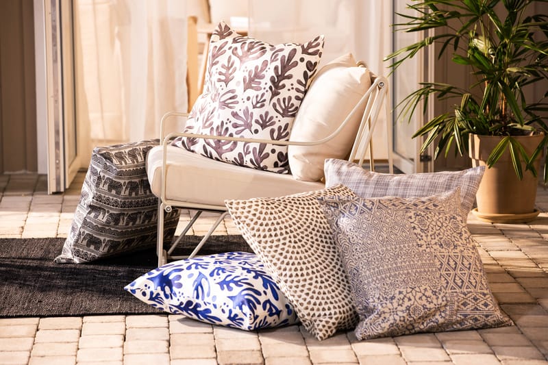 Stuarte Kuddfodral Grå - Fritab - Textilier & mattor - Kuddar & plädar - Prydnadskuddar & kuddfodral