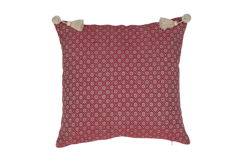 Trine Kuddfodral 45x45 cm Röd