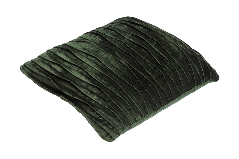 VELVET WAVE Kuddfodral 45 Mörkgrön - Prydnadskuddar & kuddfodral