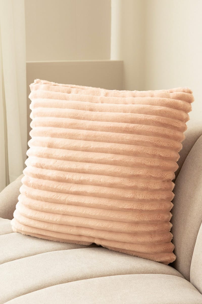 Prydnadskudde Stripe 50x50 cm - Dusty Pink - Textilier & mattor - Kuddar & plädar