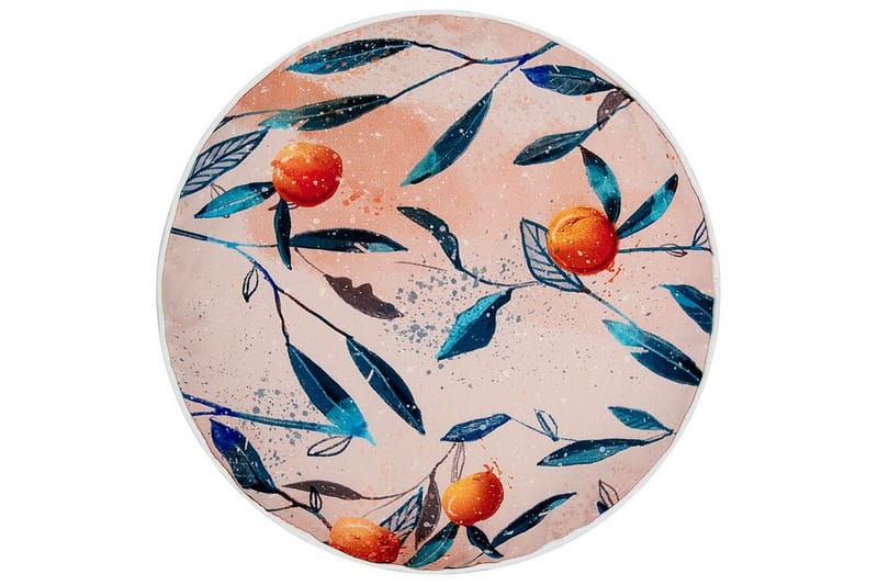 RICHELU Utomhuskudde 40 cm Rund Orange - Textilier & mattor - Kuddar & plädar - Utomhuskudde