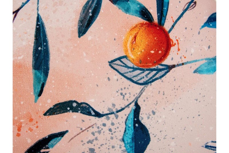 RICHELU Utomhuskudde 40 cm Rund Orange - Textilier & mattor - Kuddar & plädar - Utomhuskudde