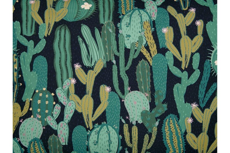 RUFFANO Utomhuskudde 40 cm Rund Grön/Blå - Textilier & mattor - Kuddar & plädar - Utomhuskudde