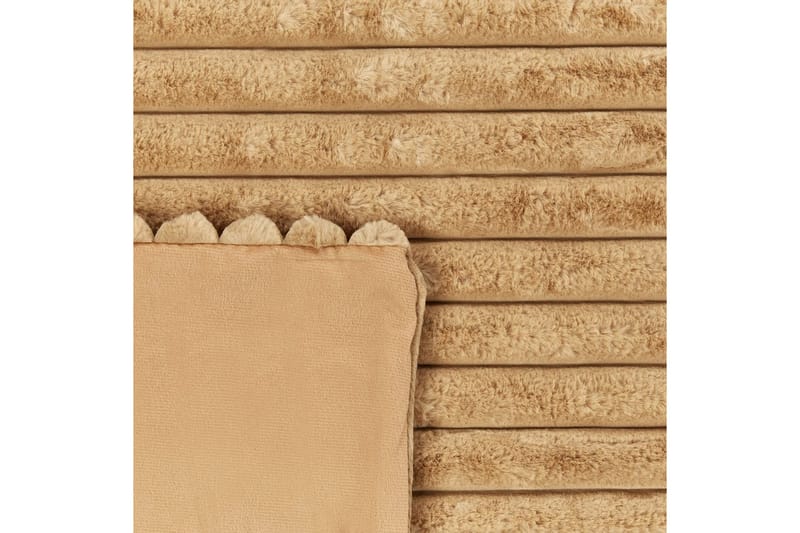 Sängöverkast Rakya Brun, 200x220 cm - Brun, 200x220 cm - Textilier & mattor - Kuddar & plädar - Filtar & plädar