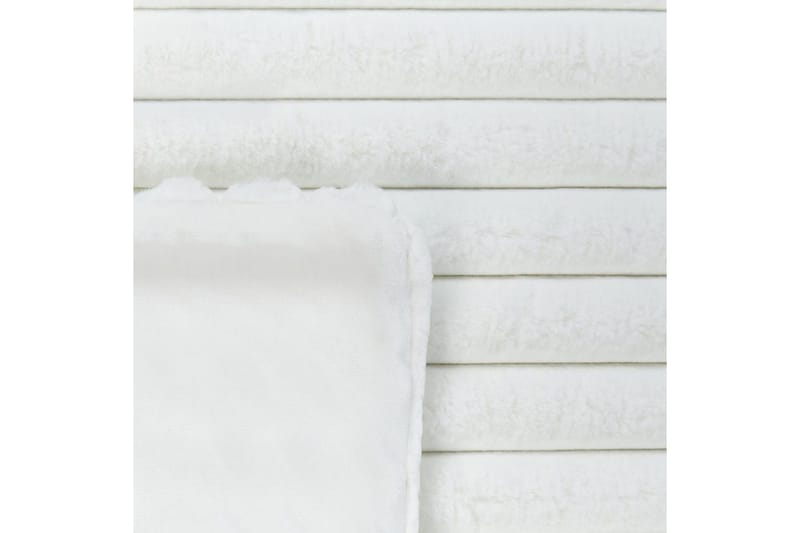 Sängöverkast Rakya Vit, 150x200 cm - Vit, 150x200 cm - Textilier & mattor - Kuddar & plädar - Filtar & plädar