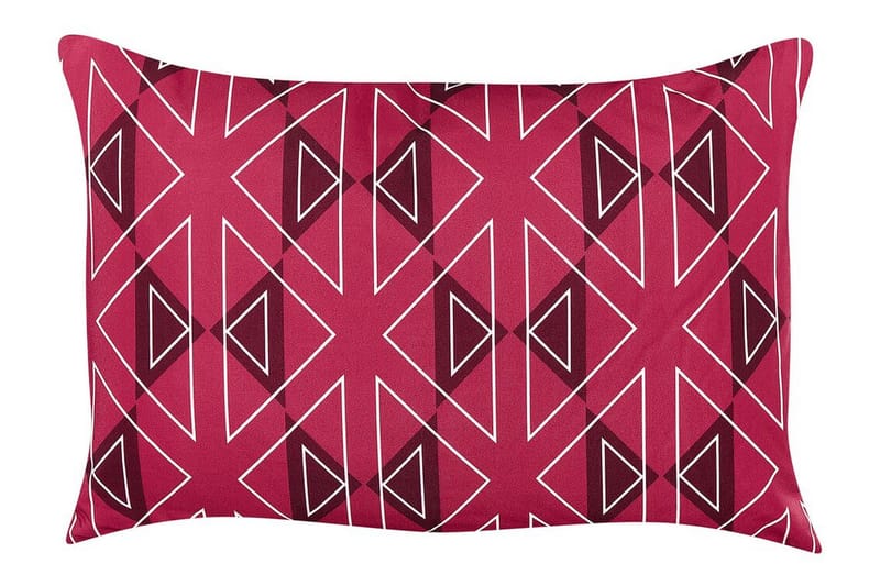 SANTA ROSA Utomhuskudde 42x60 cm Rosa/Vit - Textilier & mattor - Kuddar & plädar - Utomhuskudde