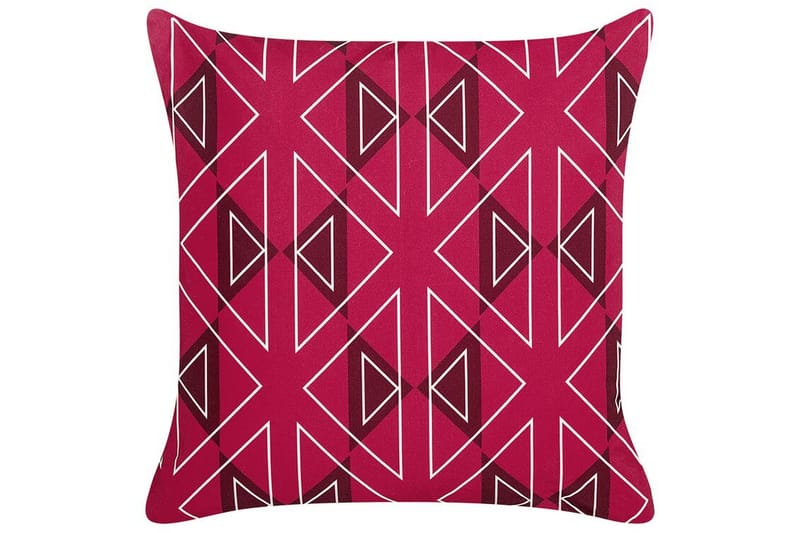 SANTA ROSA Utomhuskudde 45x45 cm 2 st Rosa/Vit - Textilier & mattor - Kuddar & plädar - Utomhuskudde