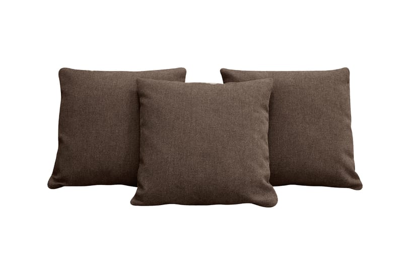 Scandi Dekorationskudde 3-pack, Mörkbrun