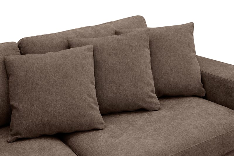 Scandi Dekorationskudde 3-pack - Mörkbrun - Textilier & mattor - Kuddar & plädar