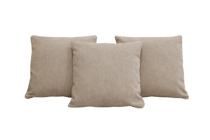 Scandi Dekorationskudde 3-pack, Ljusbrun