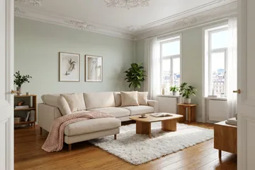Scandi Dekorationskudde 3-pack - Beige - Textilier & mattor - Kuddar & plädar