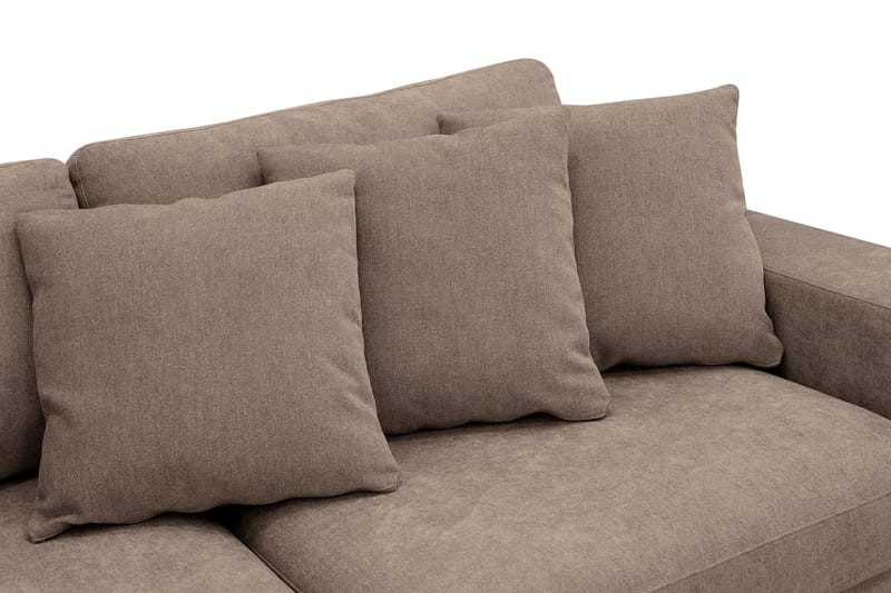 Scandi Dekorationskudde 3-pack - Mörkbrun - Textilier & mattor - Kuddar & plädar