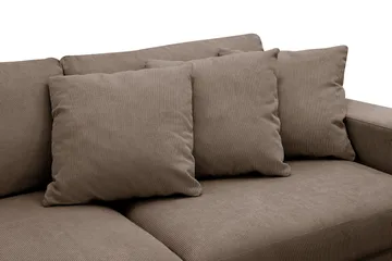 Scandi Dekorationskudde 3-pack - Mörkbrun - Textilier & mattor - Kuddar & plädar