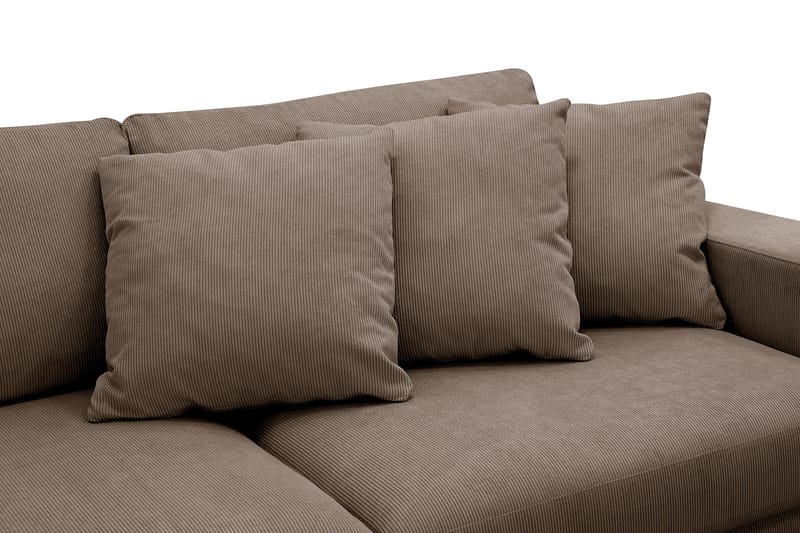 Scandi Dekorationskudde 3-pack - Mörkbrun - Textilier & mattor - Kuddar & plädar
