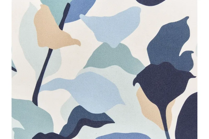 SMITHERS Utomhuskudde 42x60 cm Blå/Vit - Textilier & mattor - Kuddar & plädar - Utomhuskudde