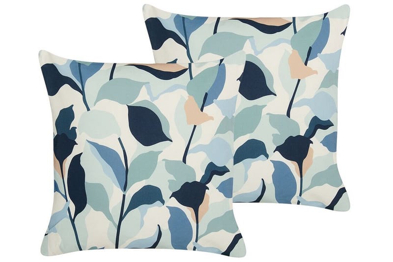 Smithers Utomhuskudde 45x45 cm - Blå/Vit - Textilier & mattor - Kuddar & plädar - Utomhuskudde