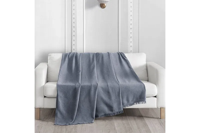 Sofföverdrag Athodna Antracit - Antracit - Textilier & mattor - Kuddar & plädar - Filtar & plädar