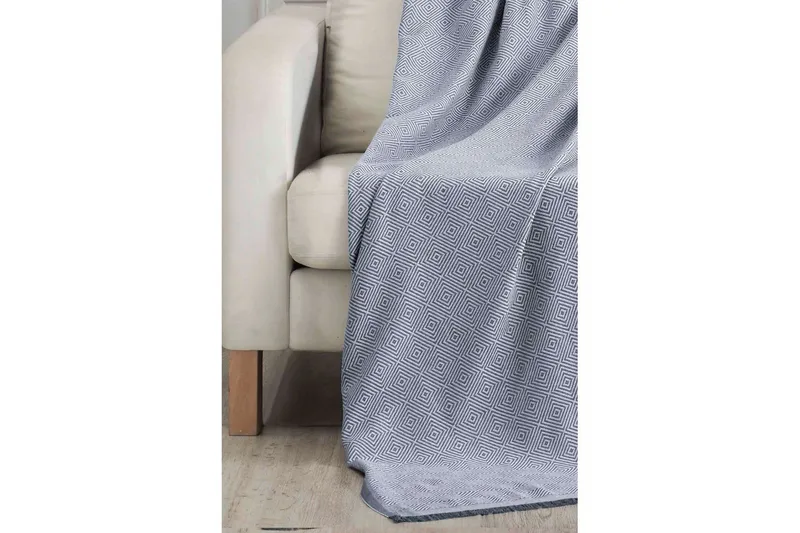 Sofföverdrag Athodna Grå - Grå - Textilier & mattor - Kuddar & plädar - Filtar & plädar