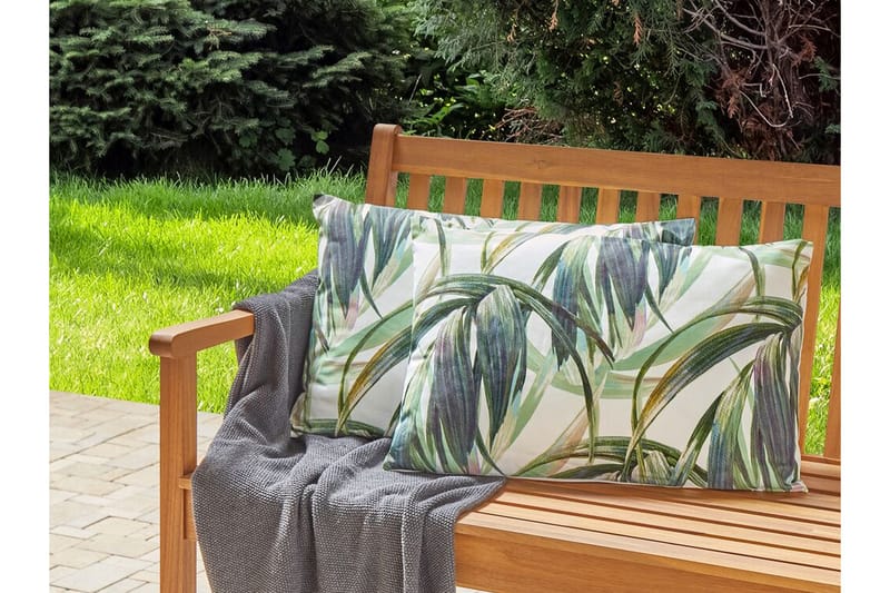 SOREL Utomhuskudde 42x60 cm Grön/Vit - Textilier & mattor - Kuddar & plädar - Utomhuskudde