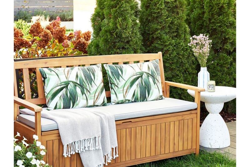 SOREL Utomhuskudde 42x60 cm Grön/Vit - Textilier & mattor - Kuddar & plädar - Utomhuskudde