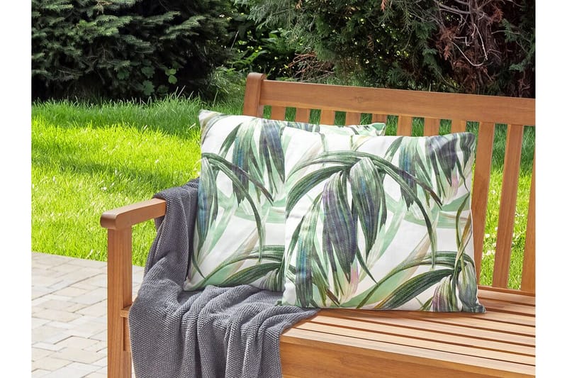 Sorel Utomhuskudde 45x45 cm - Grön/Vit - Textilier & mattor - Kuddar & plädar - Utomhuskudde