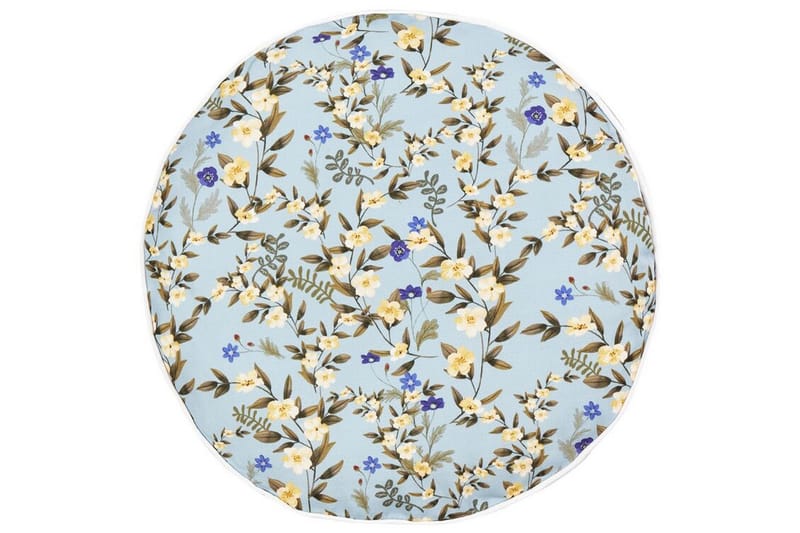 SPECCHIA Utomhuskudde 40 cm Rund Blå/Grön/Gul - Textilier & mattor - Kuddar & plädar - Utomhuskudde