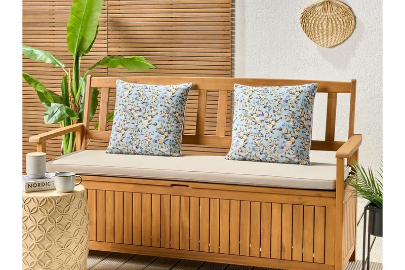 Specchia Utomhuskudde 45x45 cm - Blå,Grön,Gul - Textilier & mattor - Kuddar & plädar - Utomhuskudde