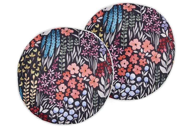 Sylvan Lake Utomhuskudde 40 cm Rund - Svart - Textilier & mattor - Kuddar & plädar - Utomhuskudde