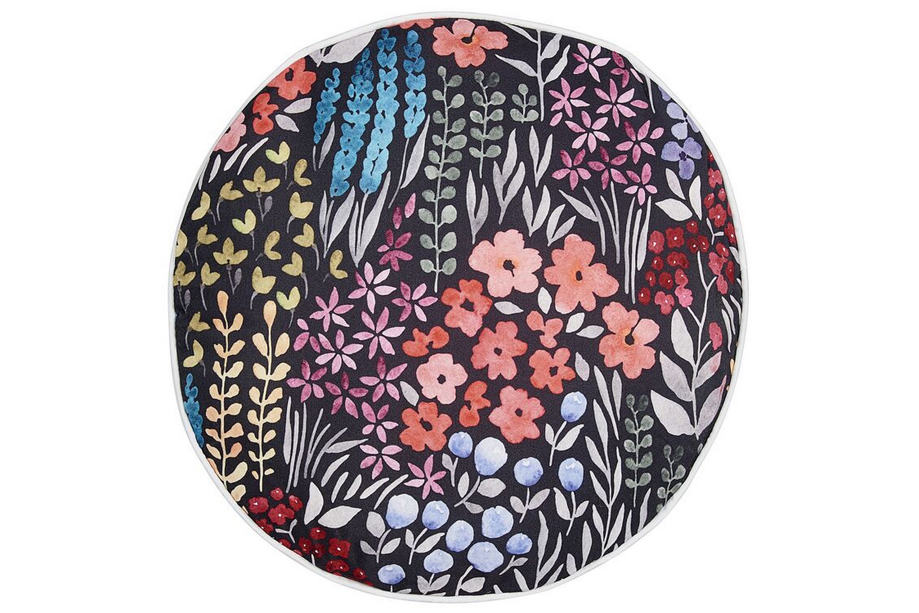 sylvan lake utomhuskudde 40 cm rund svart -