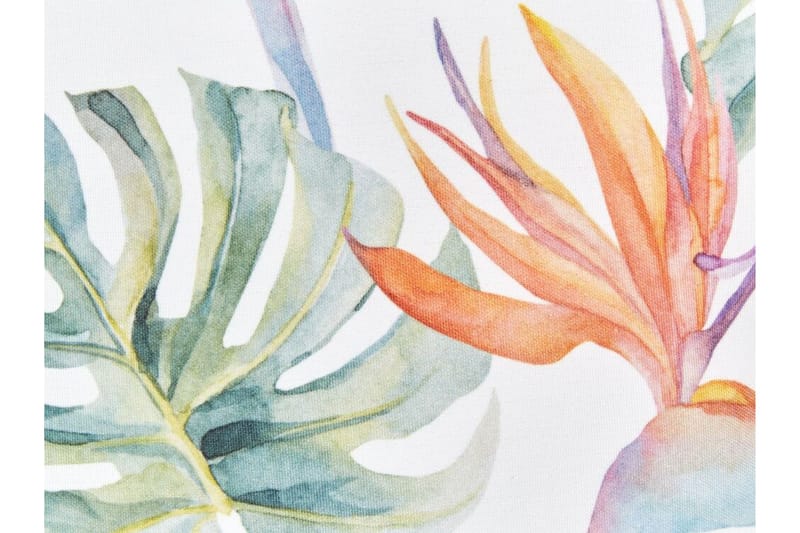 TALLAHASSEE Utomhuskudde 40 cm Rund Grön/Vit - Textilier & mattor - Kuddar & plädar - Utomhuskudde