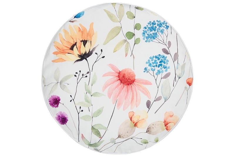 UNITY Utomhuskudde 40 cm Rund Vit - Textilier & mattor - Kuddar & plädar - Utomhuskudde