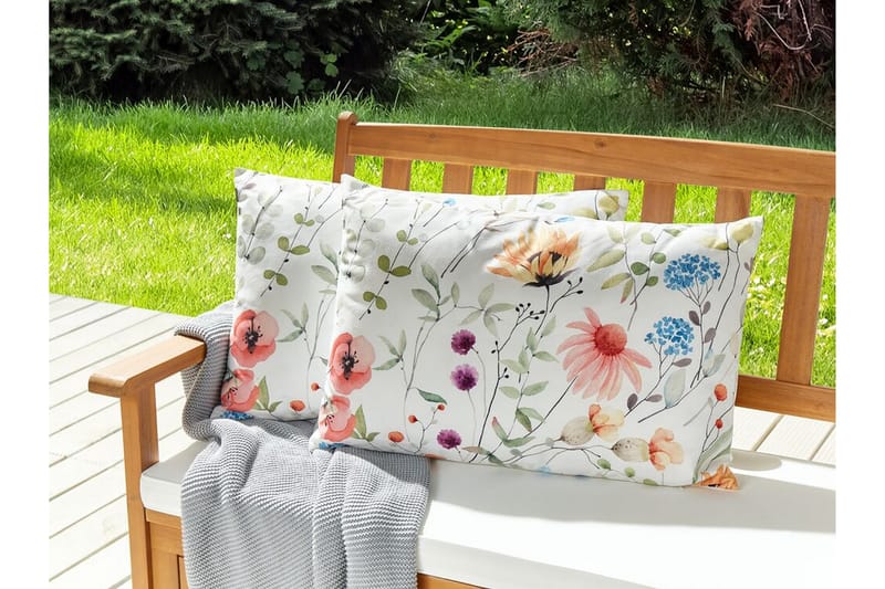 UNITY Utomhuskudde 42x60 cm Vit - Textilier & mattor - Kuddar & plädar - Utomhuskudde