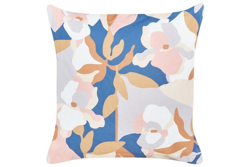 VERNOLE Utomhuskudde 45x45 cm Vit/Blå/Rosa