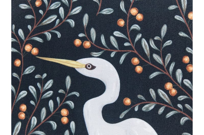 VULCIN Utomhuskudde 40 cm Rund Svart/Vit - Möbler - Vardagsrum - Soffbord & vardagsrumsbord - Soffbord