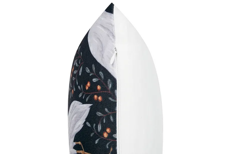 VULCIN Utomhuskudde 45x45 cm Svart/Vit - Textilier & mattor - Kuddar & plädar - Utomhuskudde