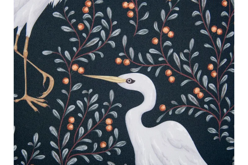 VULCIN Utomhuskudde 45x45 cm Svart/Vit - Textilier & mattor - Kuddar & plädar - Utomhuskudde