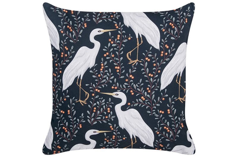 VULCIN Utomhuskudde 45x45 cm Svart/Vit - Textilier & mattor - Kuddar & plädar - Utomhuskudde