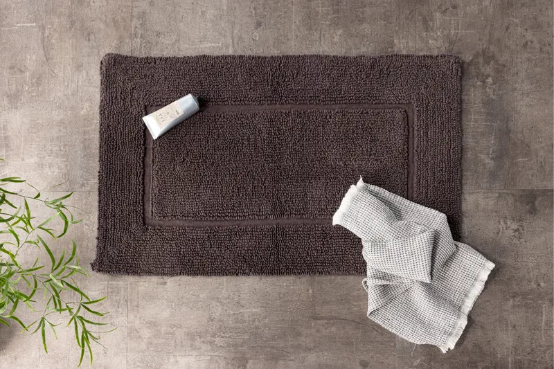 William Badrumsmatta 50x80 cm - Grå - Textilier & mattor - Mattor - Badrumsmattor