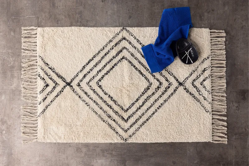 Love Badrumsmatta 50x80 cm - Vit - Textilier & mattor - Mattor - Badrumsmattor