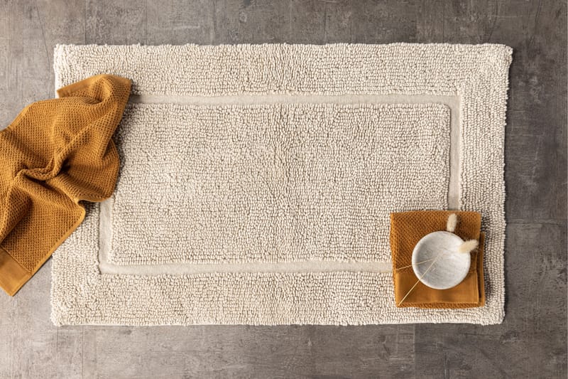 William Badrumsmatta 60x90 cm - Beige - Textilier & mattor - Mattor - Badrumsmattor