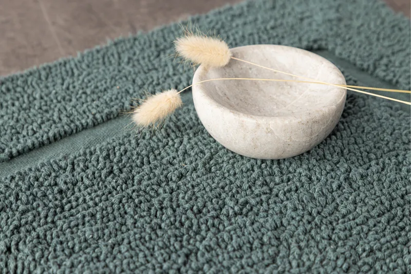 William Badrumsmatta 50x80 cm - Grön - Textilier & mattor - Mattor - Badrumsmattor