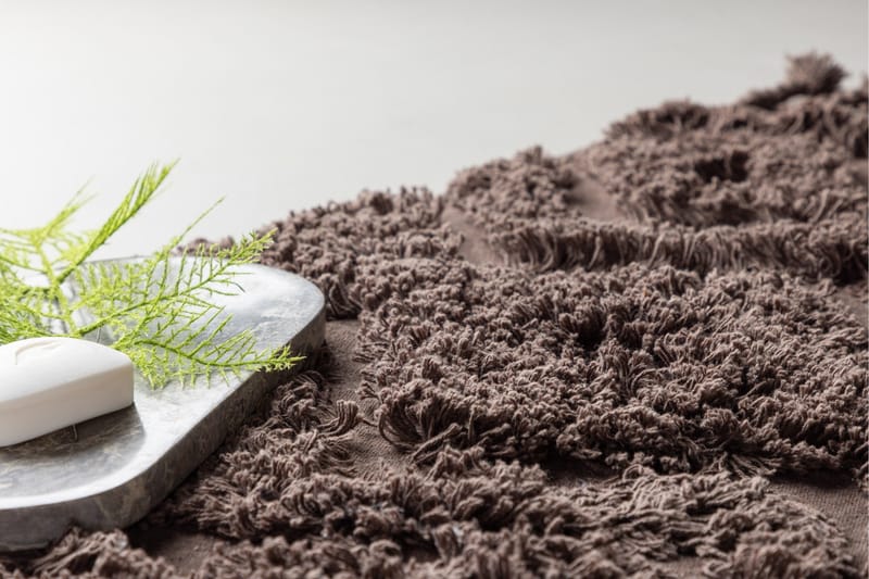 Hilma Badrumsmatta 50x80 cm - Guld - Textilier & mattor - Mattor - Badrumsmattor