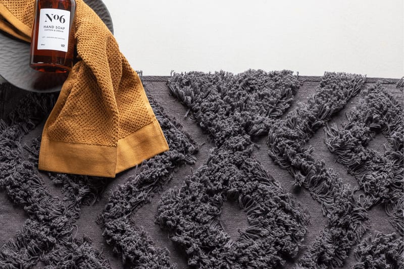 Hilma Badrumsmatta 50x80 cm - Mörkgrå - Textilier & mattor - Mattor - Badrumsmattor