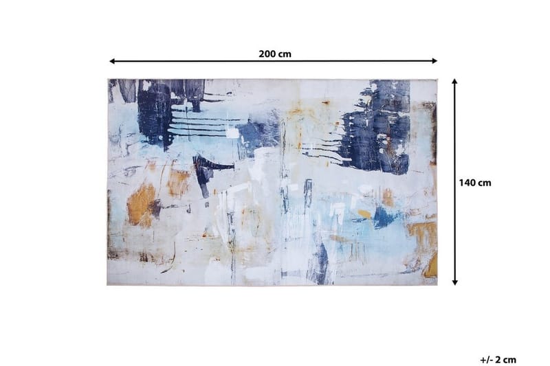 Adapazari Matta 140|200 cm - Flerfärgad - Textilier & mattor - Mattor - Modern matta - Bomullsmattor