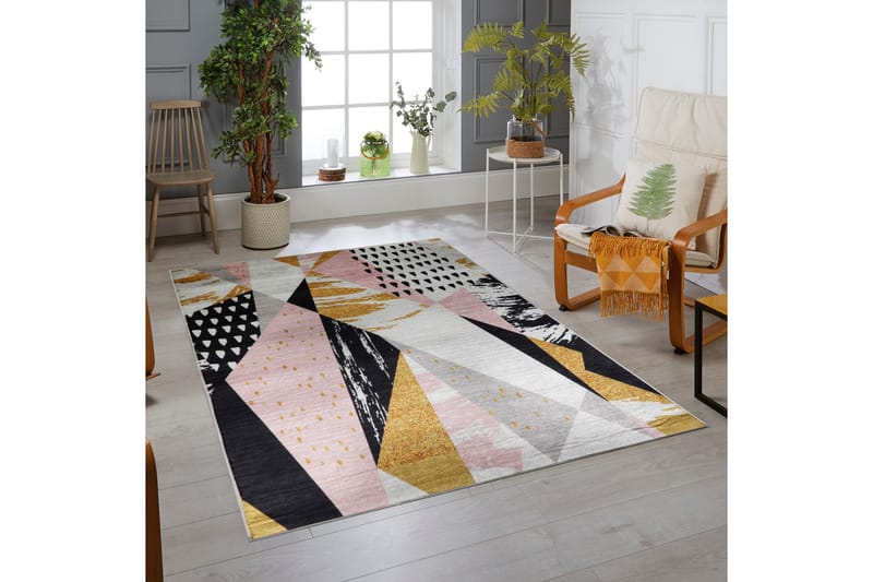 ALMUDENA Matta 160x230 cm Flerfärgad - Textilier & mattor - Mattor
