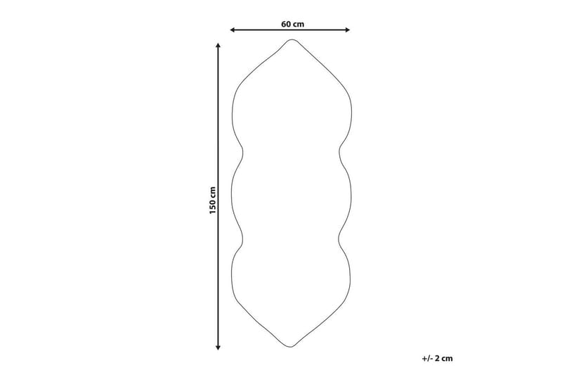 Badrumsmatta Canbar - Blå, Vit - Textilier & mattor - Mattor - Badrumsmattor