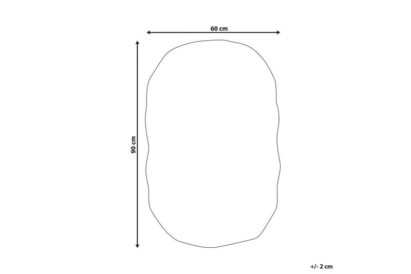 Badrumsmatta Derik - Blå, Vit - Textilier & mattor - Mattor - Badrumsmattor