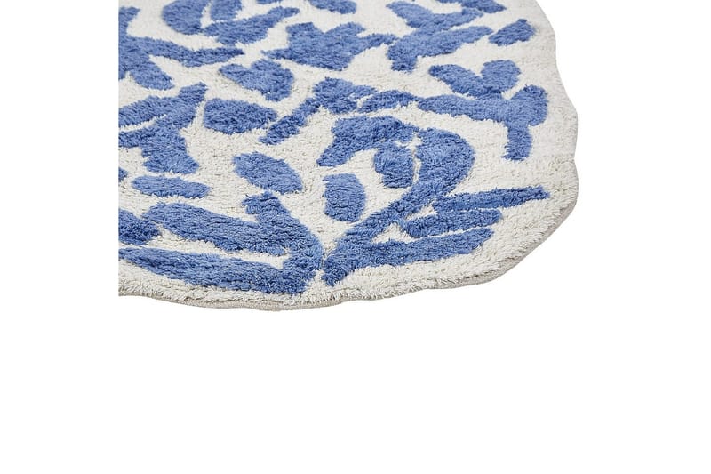 Badrumsmatta Derik - Blå, Vit - Textilier & mattor - Mattor - Badrumsmattor