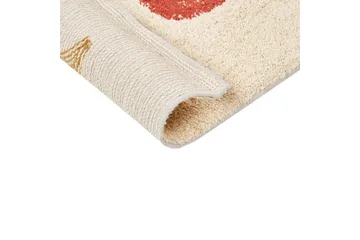Badrumsmatta Esme - Beige, orange, gul, röd - Textilier & mattor - Mattor - Badrumsmattor